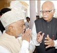 Ck Jaffer Sharief with L.K Advani