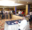 Ck Jaffer Sharief with Press Conference