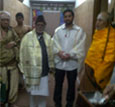  Shri C.K. Jaffer Sharief with Jayant Saraswati Swamiji
