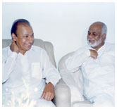Ck Jaffer Sharief with RajKumar